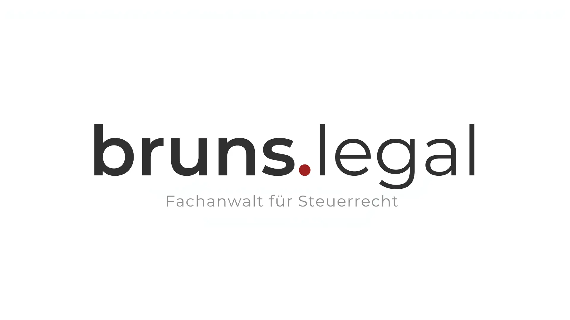 Startseite der Website von Bruns.Legal, gebaut von KappaWeb